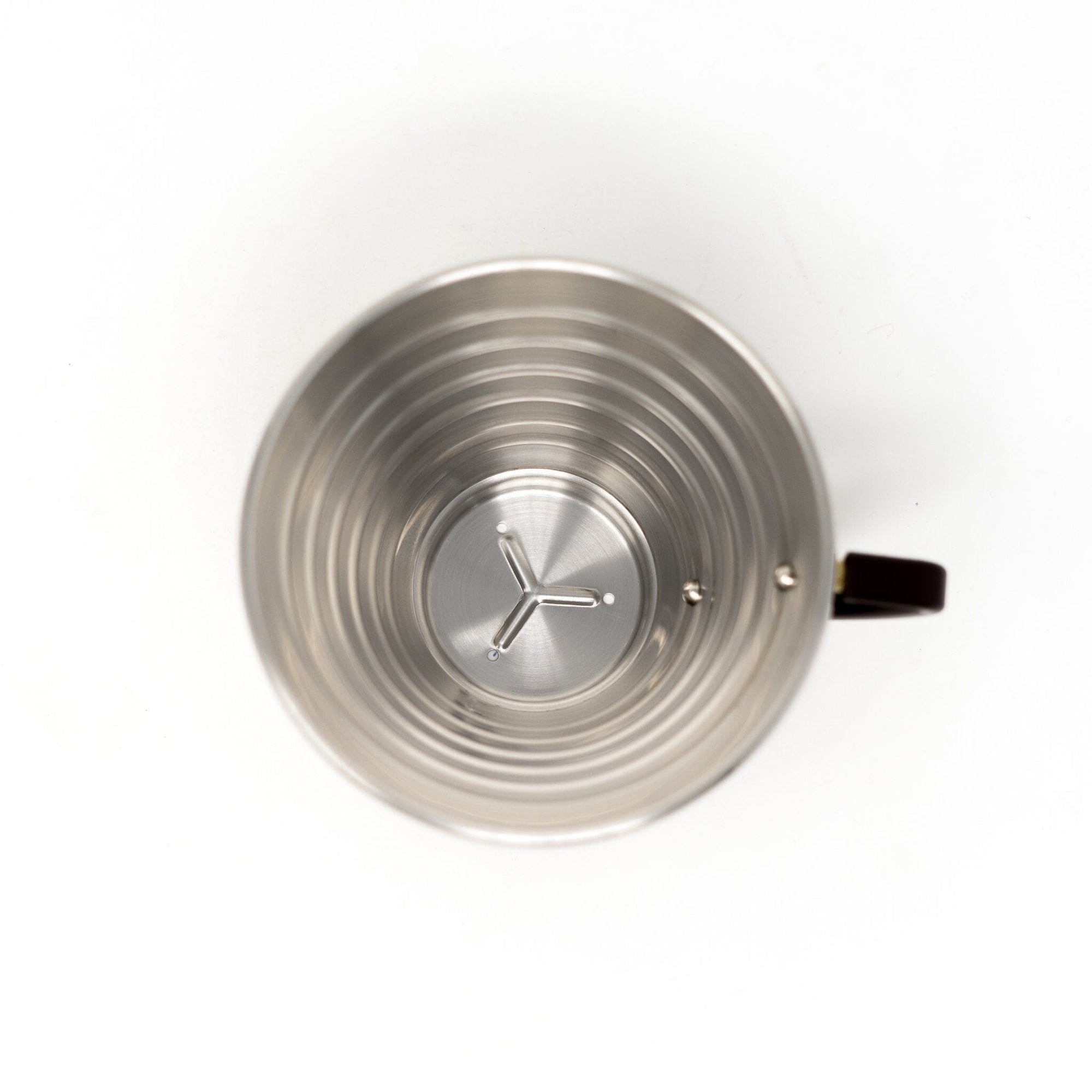 Kalita Wave 185 Stainless Steel Dripper Retail Web Brewing Essentials 